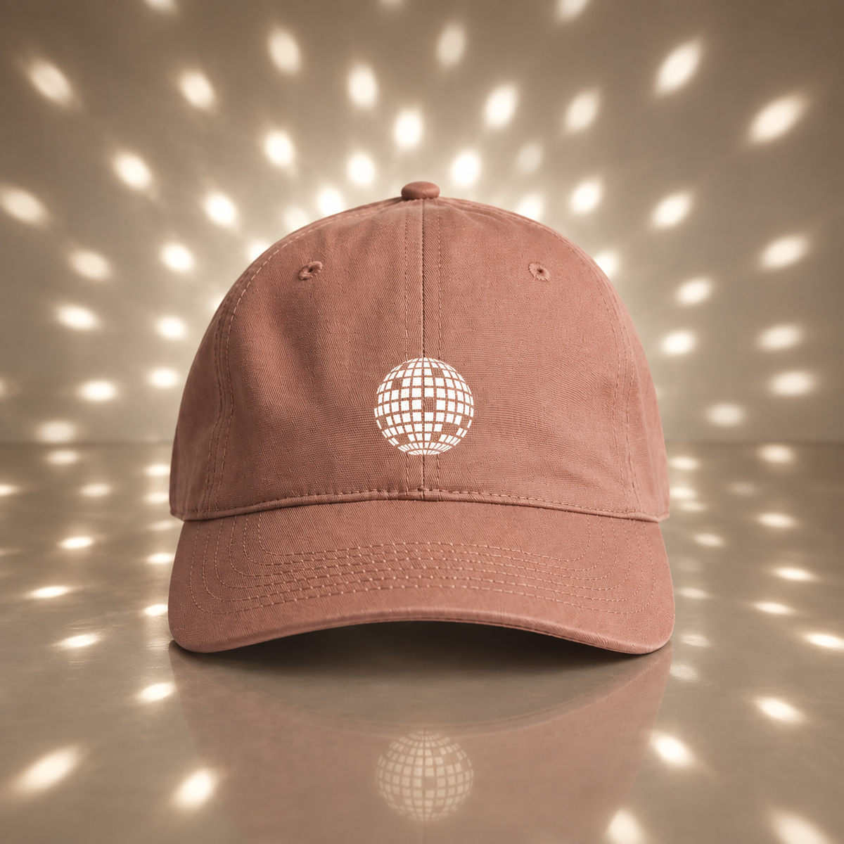 disco head - hazy pink